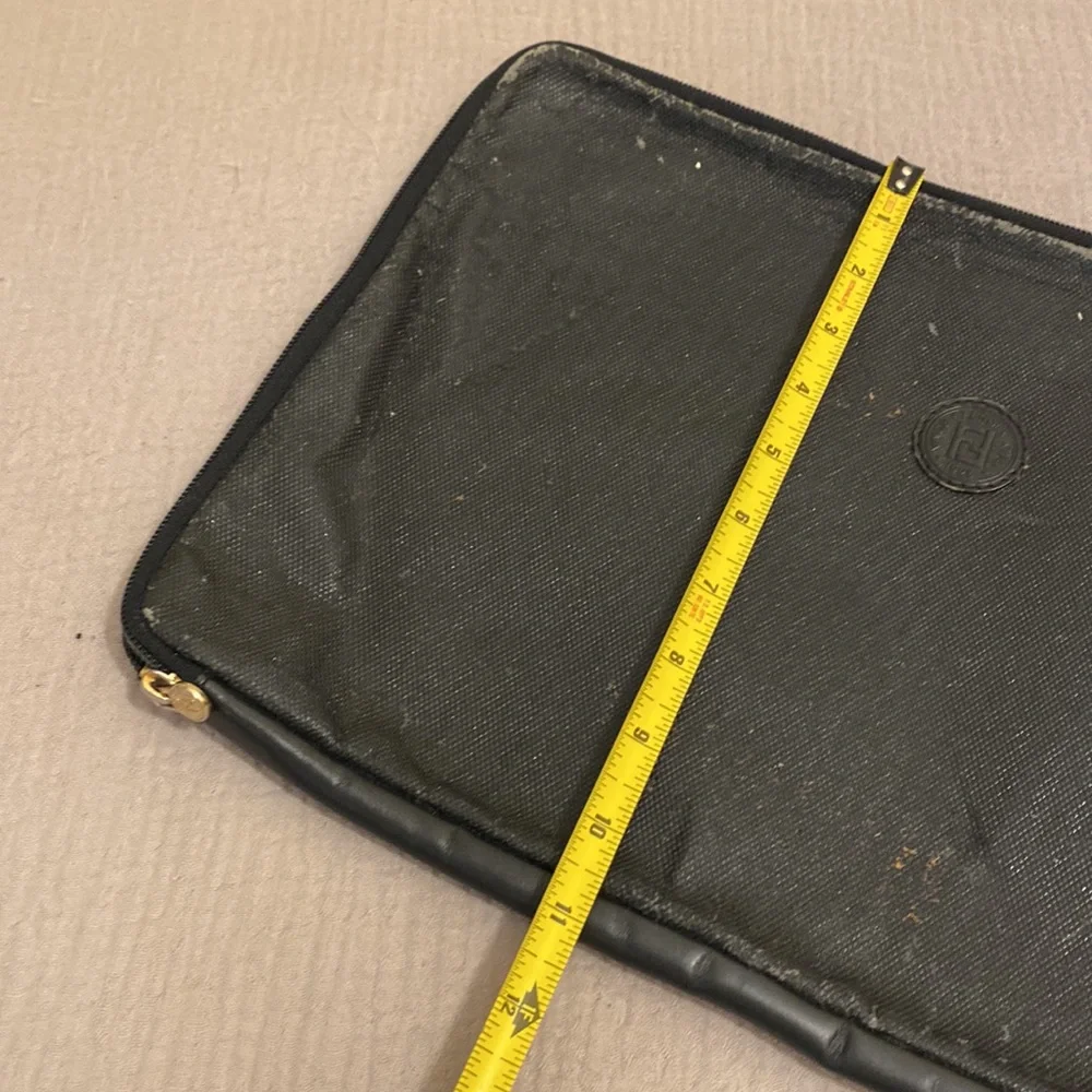 FENDI Vintyge Black Laptop Sleeve